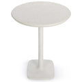 Taboret barowy ze sk¨®ry Bose, pylisty krem lc4112415